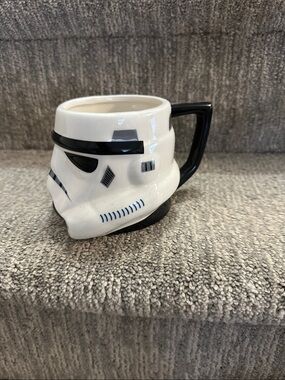 Star Wars White and Black Stormtrooper Helmet Mug